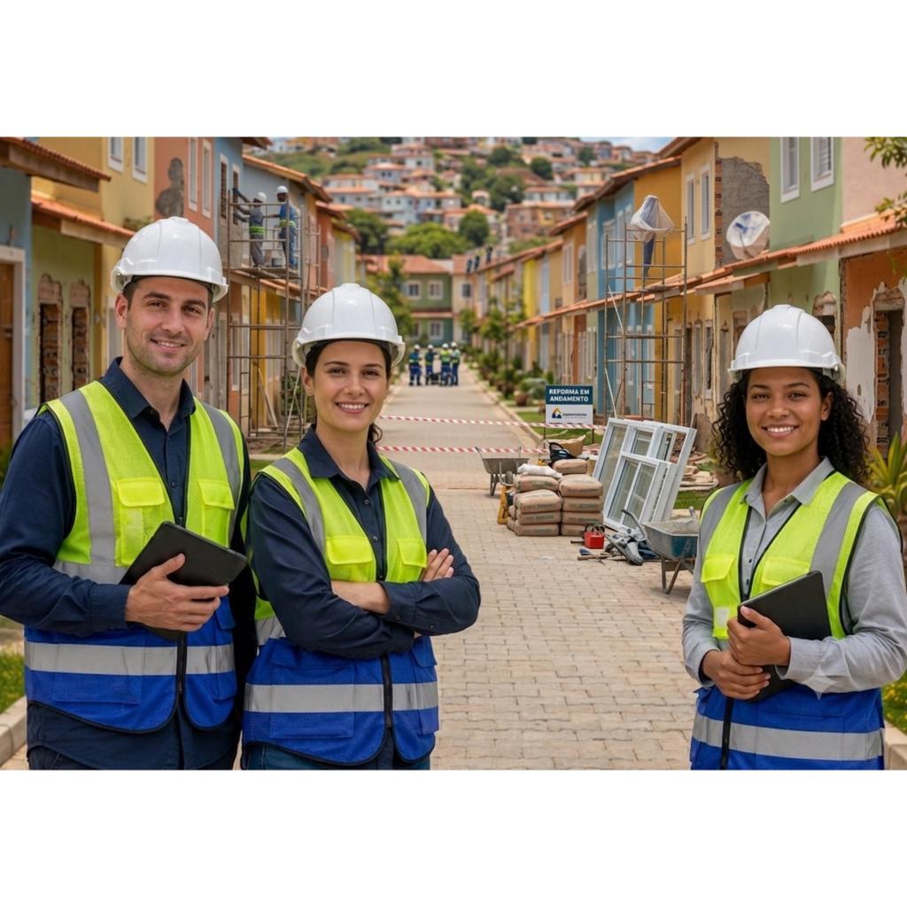 Técnicos em Edificações e Construção Civil já podem prestar serviços no Programa Reforma Casa Brasil